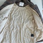 Ba&sh  Cox Marron Lady Coat Hooded Size 2 Us 8 Plaid Belted Wool blend Photo 8