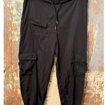 Princess Polly  GRATTIDGE CARGO PANTS BLACK size 2 Photo 1