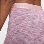 Nike  PRO‎ Space Dye Cropped Training Tights Womens Size XS Sweet Beet Pink Glaze Photo 2