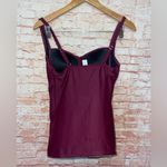 Fashion world | twist front burgundy tankini Red Size M Photo 1
