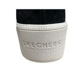 NWT Leather Sketchers Martha Stewart Plateau Sneakers. SZ.9. Black Photo 3