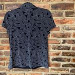 Susan Lawrence  Black & White Short Sleeve Blouse Women's Size Small Photo 6