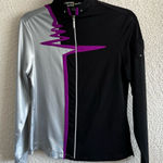 Jamie Sadock Women’s‎ Long Sleeve Golf Tee Blouse Top Size XS Black Photo 0