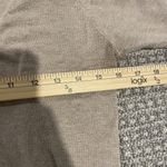 ZARA Shirt Womens Size Small Sweater Vneck Ribbed Tan Soft Minimalist Photo 4