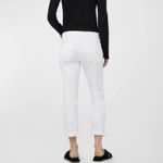 Rag and Bone  Dre Low-Rise Slim Boyfriend Jeans Womens 26 White Denim Photo 3