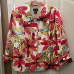 FINAL MARKDOWN C R Sportswear tropical looking jacket (14). Photo 0