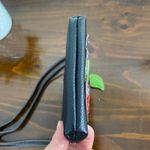 NEW Chala Cardinal Black Cellphone Crossbody Handbag Convertible Strap Photo 3