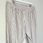 Torrid Relaxed Taper Stretch Challis High Rise Pants Pink Blue Stripe Size 12 Lg Photo 7
