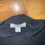 Madison grey mock neck tank‎ top black classic size large soft slinky workwear Photo 1