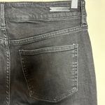 Pilcro and the Letterpress Pilcro High Rise Flare Washed Black Jeans Photo 7