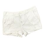 Gap Vintage  3" City Shorts Size 6 Eyelet White Lined Pockets Coastal Summer‎ Photo 0