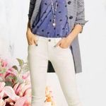 CAbi Crossover Top Set Women’s Purple Floral Sleeveless Sheer Photo 0