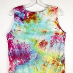 Beach Lunch Lounge Womens Small Top Tie Dye Firework Fancy Handmade Pink 134 Photo 4