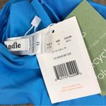 ANDIE Swim Top Sz M Blue Newport Bandeau Cottage Sporty Preppy Feminine Boho NWT Photo 5