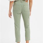 Levi's Levi’s 724 High Rise Crop Sage Green 29 Photo 1