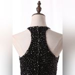 Ombre Prom NWT A Line Sequins Chucky Jewel Lace Mesh Homecoming Cocktail Dress 6 Photo 1