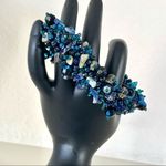 Magnetic stone blue caterpillar bracelet Photo 6