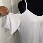 Elegant White Cold Shoulder Top size large Photo 2