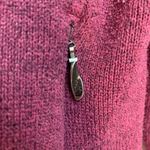 The North Face Crescent Sunshine Burgundy Henley Pullover Quarter Buttons Hoodie Photo 11