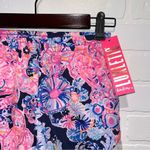 Lilly Pulitzer NWT Luxletic Ocean Trail Shorts In Turtle Amazement Photo 2