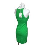 COS  NWT Green Sleeveless High Neck Pullover Stretch Mini Bodycon Dress Size XS Photo 2