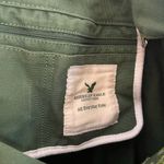 American Eagle  Green Bag Vintage Every Day Tote Bag Photo 4