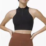 Lululemon high neck pullover sports bra zipper front padded Unleash Strength 4 Photo 10