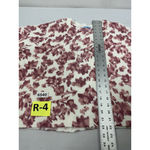 CeCe Womans NWT  Pullover Long Sleeve Sweater Large Pink White Floral Crew Neck Photo 5