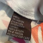 J. McLaughlin Women’s Masie Stetch Pants Pull on Tropical 0 EUC Retails $169 Orange Photo 6