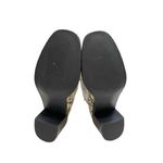 Nordstrom NWOT Snakeskin Textured Black, Brown & Cream Chunky Heel Ankle Boots Photo 7