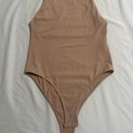 ZARA  Tan color halter neck bodysuit/S Photo 0