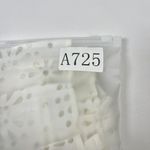 $ 458 NWOT See by Chloe Eyelet Lasercut Pleated Midi Skirt White Size 40/ US 6 Photo 14