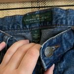 Lauren Ralph Lauren Blue Denim Jeans Women Size 6 LRL 90s Y2K Wide Casual Photo 2