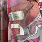 Muse Boston Proper Pink Orange Geometric Shift Drop Waist Retro Dress 12 Light Photo 3