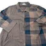 Habitat  plaid button down L Photo 0