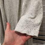 Verve Ami  Speckled Knit Open Front Long Cardigan Sweater XL Gray Photo 1