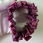 Fashion Pearl Essence Shell Purple Stretch Bracelet Pink Photo 2