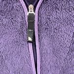 The North Face  Osito purple 1/4 zip hooded pocket pullover L outdoor casual Photo 4