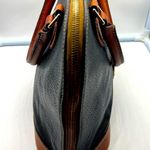 Dooney & Bourke black pebbled leather vintage tote bag serial number J7990553 Photo 5