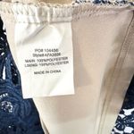 Liza Luxe Plus Size 1X Mini Dress Navy Lace Sleeveless Sheath Silhouette 1151 Blue Photo 8