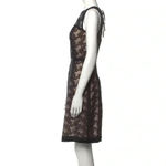 Marc by Marc Jacobs lace sheath sleeveless black dress size 4 Photo 2
