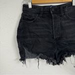 Hollister Black Distressed Cut Off Jean Shorts Womens 26 Denim Festival Beachy Photo 1
