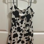 SheIn Cowprint square neck mini dress Photo 0