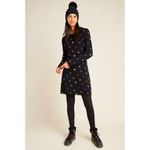 Anthropologie Aldomartins Dress XS Mini Sweaterdress  Holiday Dress Classic $298 Photo 2