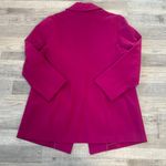Chico's Magenta Heavyweight One Button Coat Women's Photo 5
