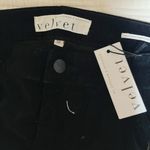 Velvet By Graham And Spencer  Jenny Boyfriend Black Velvet Jean Photo 1