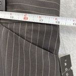 BOGARIGray Pink Pinstripe Pants Plus Size 14 Slacks Silk Blend Photo 6