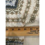DressBarn Long Sleeve Fair Isle Cardigan Sweater Cotton Multi Women's Plus 14/16 White Photo 4