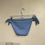 Lemlem  Sky Blue Lena Diamond Jacquard String Bikini Bottoms Sz XS NWT Photo 10
