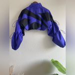 Reebok x Cardi B Woven Cropped Jacket Ultimate Purple Women's XS HM5050 Photo 4